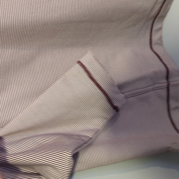 Peter Millar X Minnesota Perth Mini-Stripe Performance Pullover Maroon White M - Picture 4 of 11